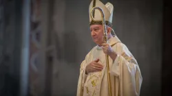 Le cardinal Pietro Parolin, photographié dans la basilique Saint-Pierre le 3 octobre 2015. / Mazur/catholicnews.org.uk.