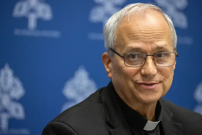 Le cardinal Robert Francis Prevost est préfet du Dicastère pour les évêques depuis le 12 avril 2023. | Crédit : Daniel Ibáñez/EWTN News