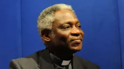 Le Cardinal Peter Turkson, préfet du Dicastère pour la promotion du développement humain intégral, à Londres, Angleterre, le 14 mars 2011. / 