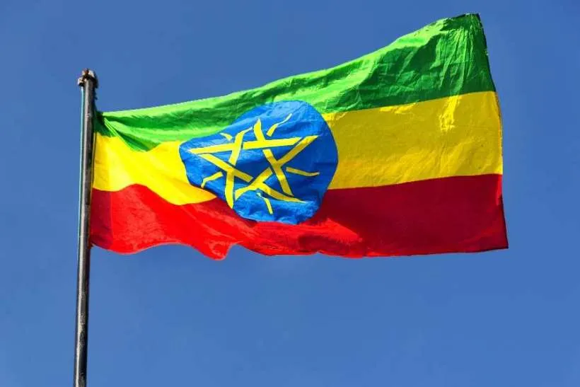 Le drapeau éthiopien. lkpro/Shutterstock.
