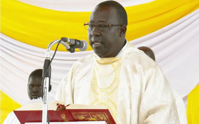 P. Martin Ochaya de l'archidiocèse de Juba, au Sud Soudan. Domaine Public