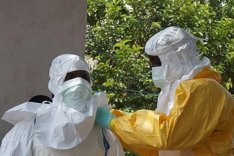 L'épicentre d'Ebola avec les travailleurs en Afrique. Opérations de protection civile et d'aide humanitaire de l'UE CC BY NC ND 2.0.
