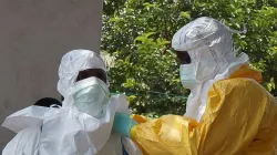 L'épicentre d'Ebola avec les travailleurs en Afrique. / Opérations de protection civile et d'aide humanitaire de l'UE CC BY NC ND 2.0.
