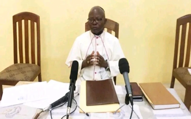 Mgr Sébastien-Joseph Muyengo Mulombe, évêque du diocèse d'Uvira en RDC Photo de courtoisie