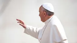 Le pape François photographié le 17 avril 2013. / Mazur/catholicnews.org.uk.