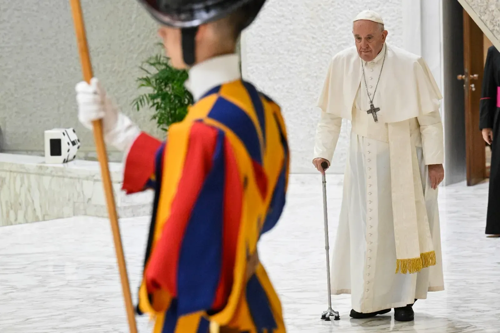 Le pape François lors de l'audience générale du 10 août 2022. Vatican Media / 