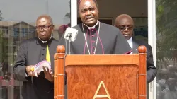 Mgr Abraham Kome, évêque du diocèse de Bafang au Cameroun. / Domaine public