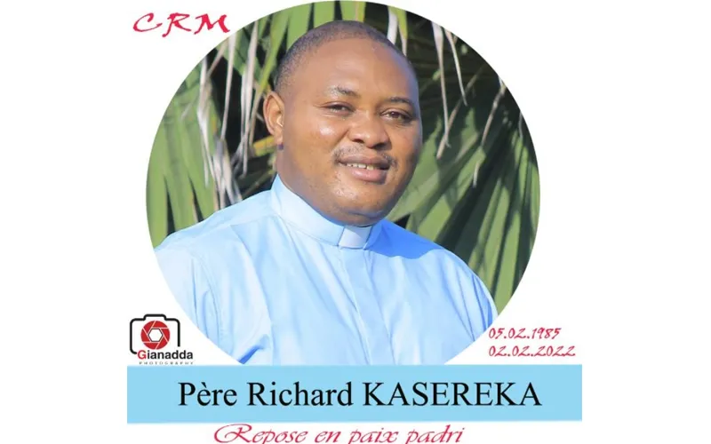 Feu Père Richard Masivi Kasereka, CRM. Crédit : Clercs réguliers mineurs