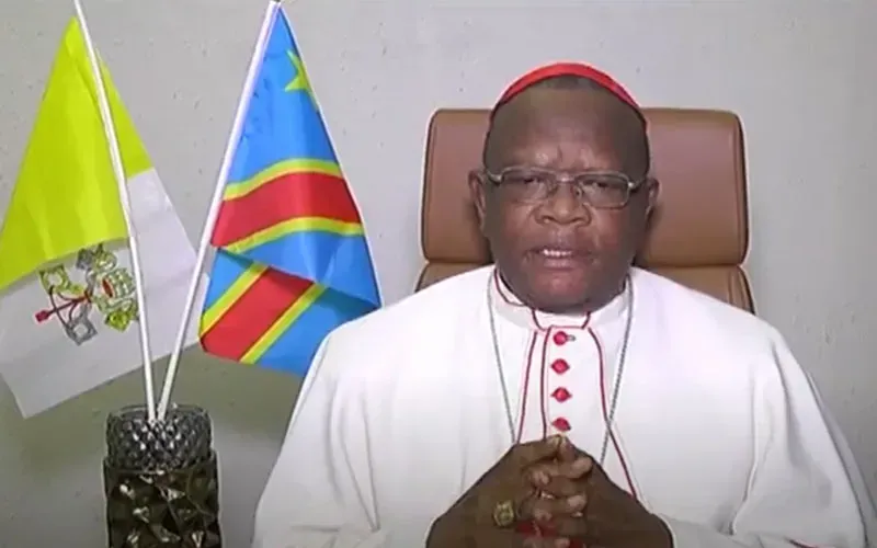 Le Cardinal Fridolin Ambongo de l'archidiocèse de Kinshasa en RDC.