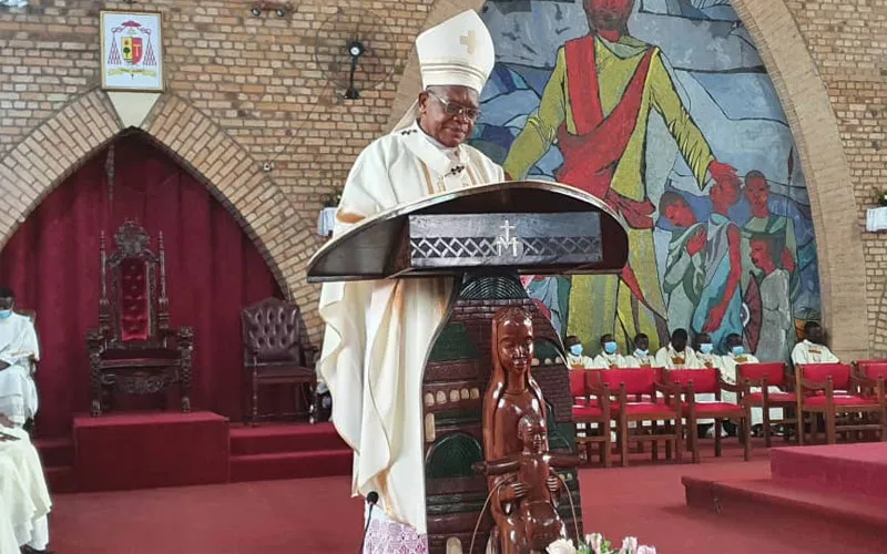 Le cardinal Fridolin Ambongo