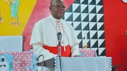 Le cardinal Fridolin Ambongo de l'archidiocèse de Kinshasa en RDC. Crédit : CENCO / 