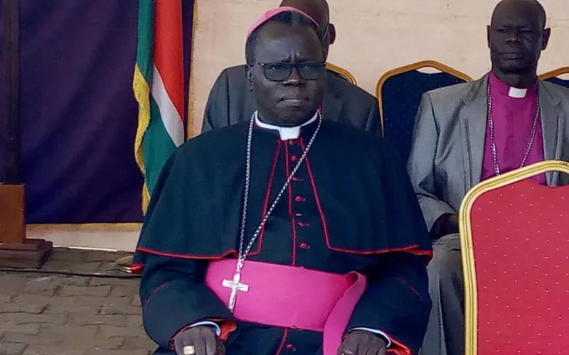Mgr Stephen Ameyu de l'archidiocèse de Juba au Soudan du Sud. Crédit : ACI Afrique