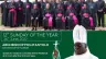 Une affiche annonçant l'initiative du message dominical des membres de la Conférence des évêques catholiques du Kenya (KCCB). / 