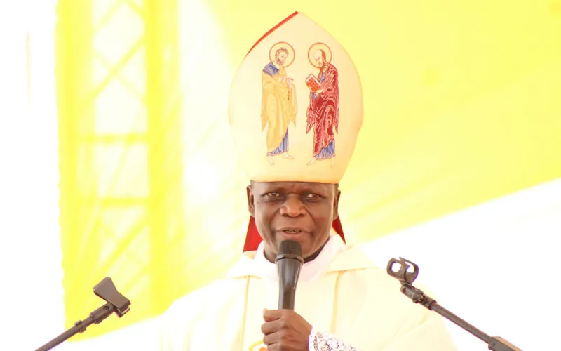 Mgr Maurice Muhatia Makumba, archevêque de l'archidiocèse de Kisumu au Kenya. Crédit : ACI Afrique / 