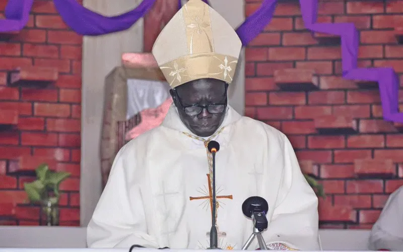 Mgr Stephen Ameyu Martin, archevêque de l'archidiocèse de Juba au Soudan du Sud. Crédit : Radio Bakhita/Facebook