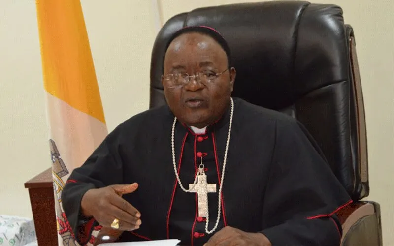 Mgr Cyprian Kizito Lwanga de l'archidiocèse de Kampala en Ouganda. Domaine Public