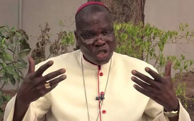 Mathew Man-Oso Ndagoso, archevêque de l'archidiocèse de Kaduna au Nigeria, qui a dirigé une délégation à Kaduna, dans le nord-ouest de son pays, le 9 décembre 2019. Domaine Public