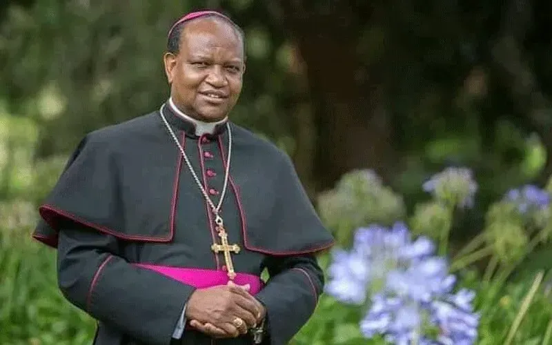 Mgr Anthony Muheria, archevêque de Nyeri au Kenya. Crédit : Archidiocèse de Nairobi