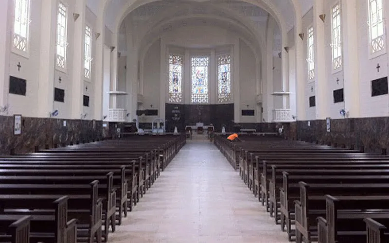 Cathédrale Notre-Dame-de-l'Immaculée-Conception dans l'archidiocèse de Maputo, au Mozambique.