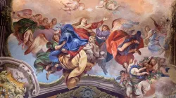 L'Assomption de la Vierge Marie, peinture à fresque dans la basilique San Petronio à Bologne, Italie. / Zvonimir Atletic / Shutterstock.