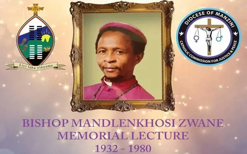 Affiche annonçant la conférence annuelle Mgr Zwane Memorial en mémoire du défunt évêque du diocèse catholique de Manzini au Swaziland Crédit : Diocèse catholique de Manzini/Facebook