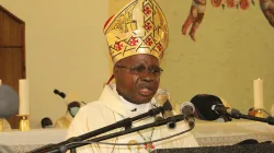Le nouvel évêque du diocèse de Ndola en Zambie, Mgr Benjamin Phiri, lors de sa messe d'installation le samedi 15 août à la cathédrale Christ the KIng de Ndola. / Diocèse catholique de Ndola/ Facebook
