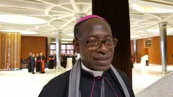 Mgr Ignace Bessi Dogbo nommé par le pape François comme archevêque de l'archidiocèse de Korhogo, dans le nord de la Côte d'Ivoire. / Vatican Media