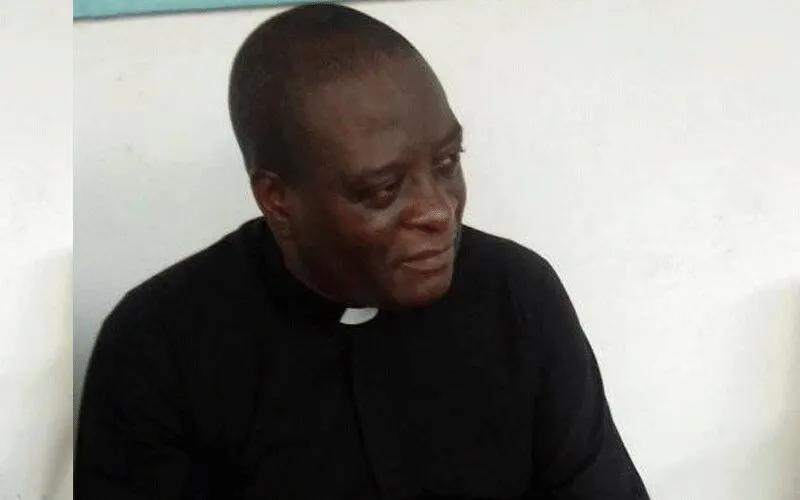 L'Abbé François Achille Eyabi, nommé évêque du diocèse d'Eseka au Cameroun par le pape François samedi 14 novembre 2020. P. François Achille Eyabi/Facebook Page.