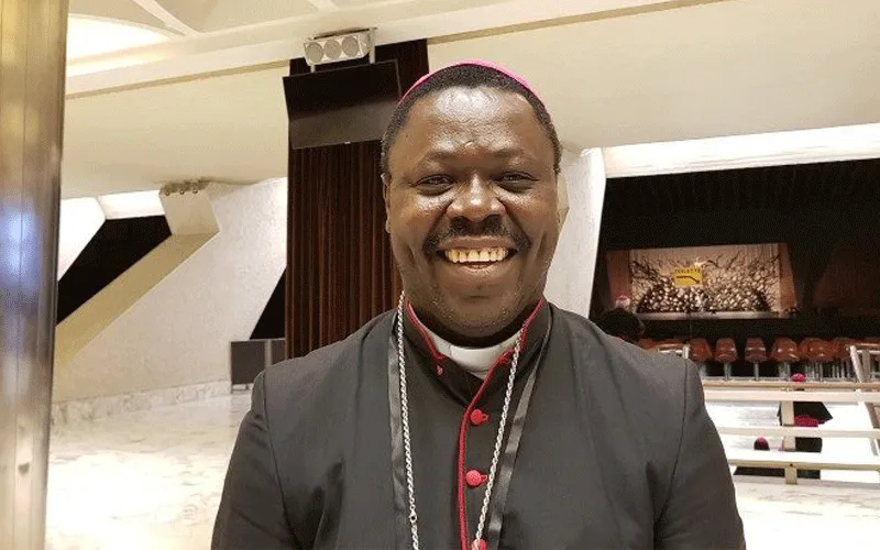 Mgr Nestor-Désiré Nongo-Aziagbia, évêque du diocèse de Bossangoa en RCA. Domaine public
