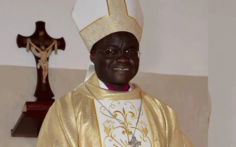 Mgr Gabriel Mendy, évêque du diocèse de Banjul en Gambie. Domaine public