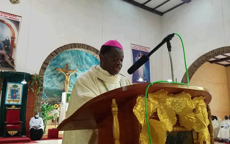 Mgr George Nkuo, évêque du diocèse de Kumbo au Cameroun. / Domaine public
