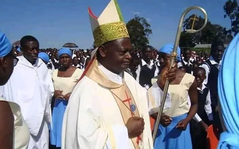 Mgr George Nkuo, évêque du diocèse de Kumbo, au Cameroun. / 