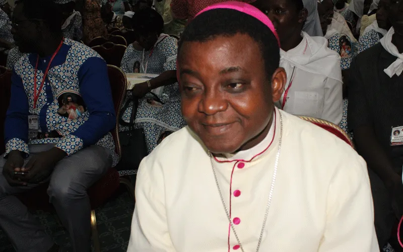 Mgr Nicodème Anani Barrigah-Benissan, évêque du diocèse d'Atakpamé (Togo), délégué du 4ème Congrès panafricain sur la miséricorde divine à Ouagadougou au Burkina Faso: 21 novembre 2019 ACI Afrique