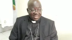 Le père Matthew Remijio Adam Gbitiku, nommé évêque du diocèse de Wau au Soudan du Sud par le pape François, le 18 novembre 2020. / 