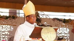 Mgr Godfrey Onah, évêque du diocèse de Nsukka au Nigeria. / 
