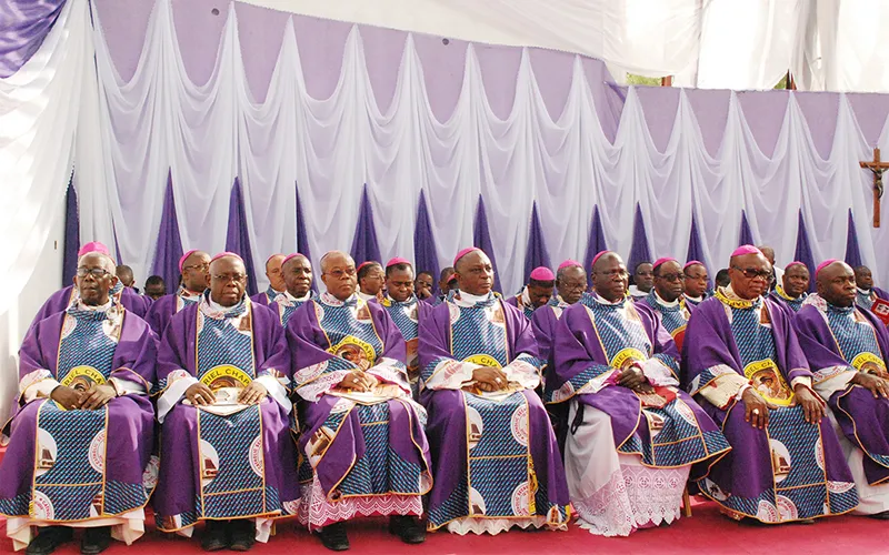 Les membres de la Conférence des évêques catholiques du Nigeria (CBCN). Crédit : CBCN