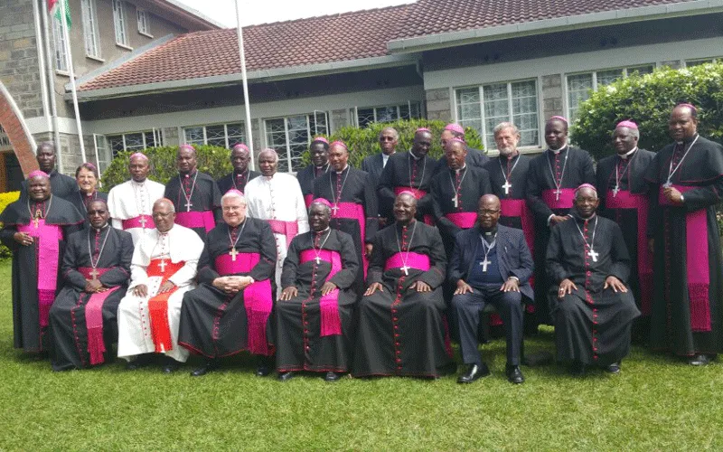 Les membres de la Conférence des évêques catholiques du Kenya (KCCB).
