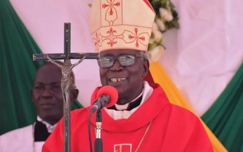 Mgr Erkolano Ladu Tombe, évêque du diocèse de Yei, au Soudan du Sud.