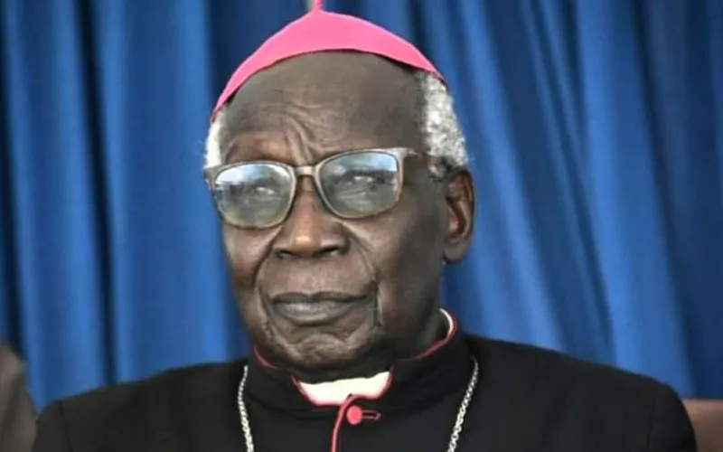 Mgr Erkolano Lodu Tombe, évêque du diocèse de Yei au Soudan du Sud.