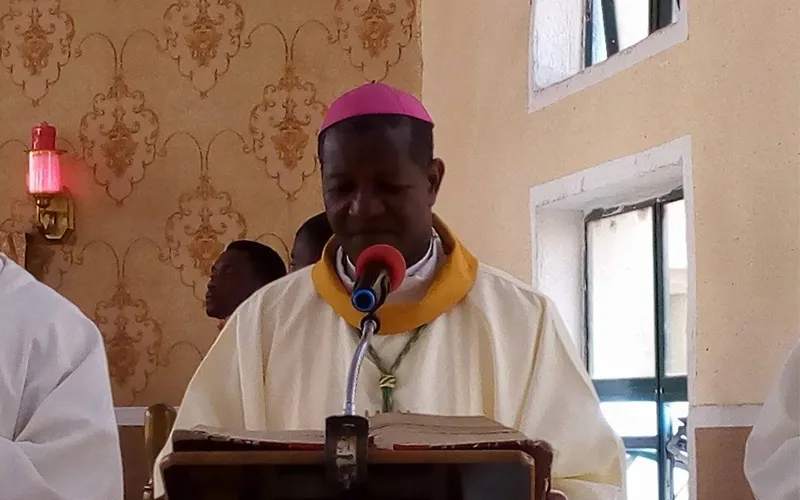 Mgr Julius Yakubu Kundi, évêque du diocèse catholique de Kafanchan, au Nigeria.