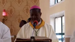 Mgr Julius Yakubu Kundi, évêque du diocèse catholique de Kafanchan, au Nigeria. / 