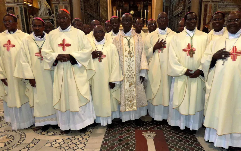 Les membres de la Conférence épiscopale du Burkina-Niger (CEBN)/ Crédit : P. Paul Dah / 