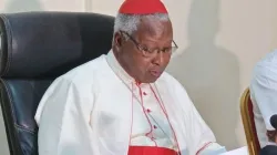 Le Cardinal Philippe Ouédraogo de l'archidiocèse de Ouagadougou au Burkina Faso. / 