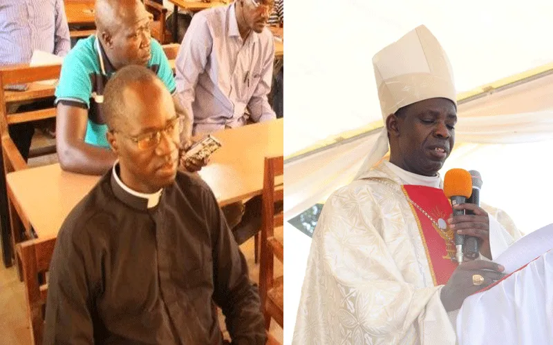 Mgr Georges Bizimana (à droite), évêque nouvellement nommé du diocèse de Ngonzi au Burundi, et Mgr Nicolas Nadji Bab (à gauche), évêque élu du diocèse de Lai au Tchad. Domaine Public