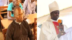 Mgr Georges Bizimana (à droite), évêque nouvellement nommé du diocèse de Ngonzi au Burundi, et Mgr Nicolas Nadji Bab (à gauche), évêque élu du diocèse de Lai au Tchad. / Domaine Public