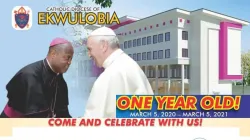 ne affiche annonçant le premier anniversaire du diocèse d'Ekwulobia au Nigeria / Diocèse d'Ekwulobia/Facebook