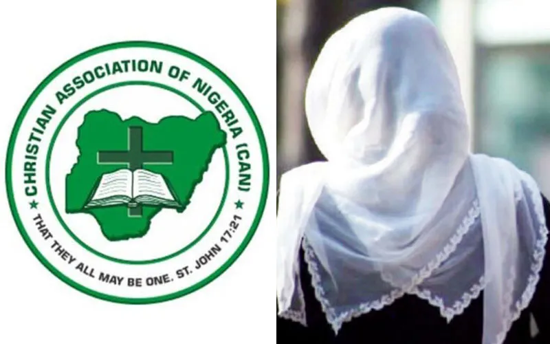 Les dirigeants chrétiens du Nigeria ont demandé à l'Assemblée nationale de suspendre le projet de loi visant à institutionnaliser le port du hijab. Association chrétienne du Nigeria (CAN)