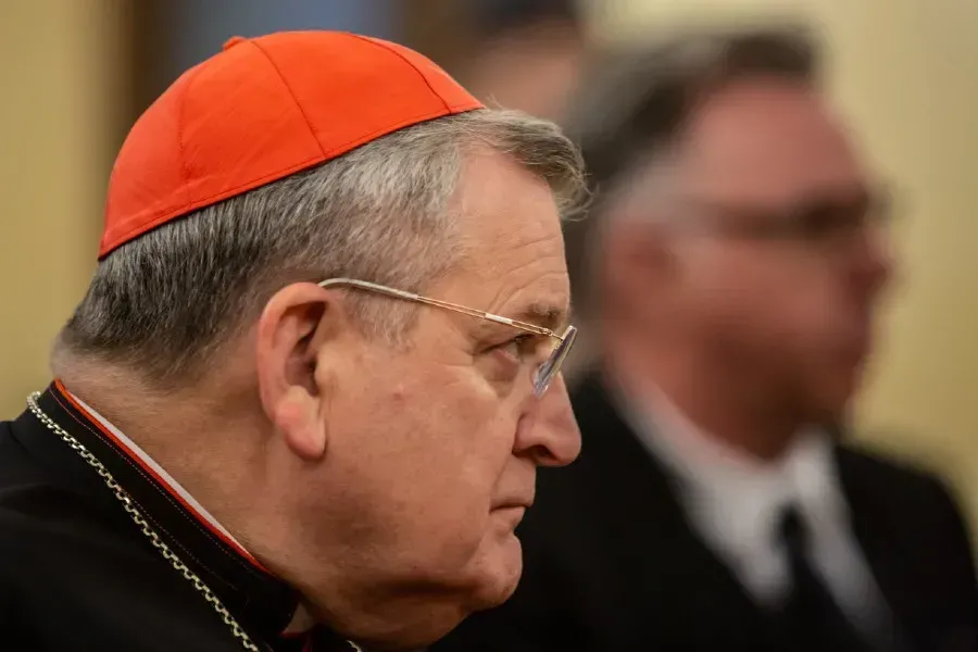 Le cardinal Raymond Burke à Rome, le 14 octobre 2019. Daniel Ibanez/CNA