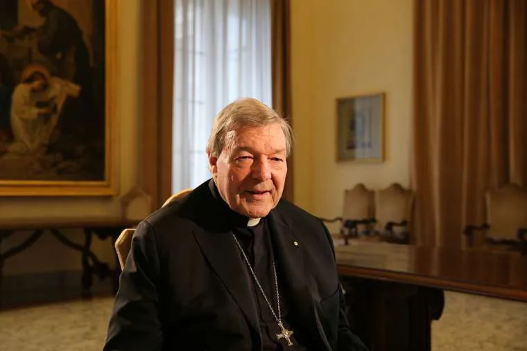 Le cardinal George Pell au Vatican, en mars 2016. Alexey Gotovskyi/CNA.