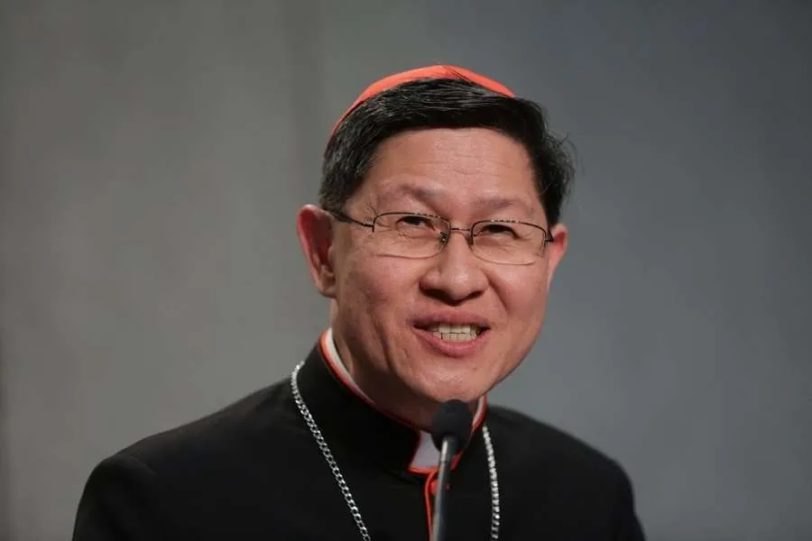 Cardinal Luis Tagle. Daniel Ibanez/CNA.